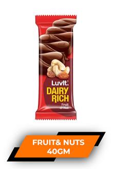 Luvit Dairy Rich Fruit& Nuts 40gm
